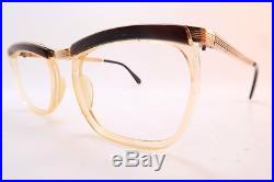 Vintage 50s gold filled Bridge eyeglasses frames mens medium France SUPERB