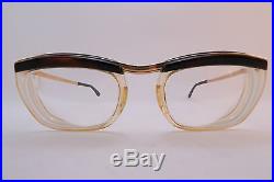 Vintage 50s gold filled eyeglasses frames L'Amy ALEXANDER France 52-20. 140 EXC