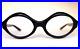 Vintage 60’s NOS Psychedelic Mod Adensco Majorca Eyeglass Frames Black Diamond