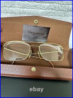 Vintage 60s gold filled Essel eyeglasses frames made in France
