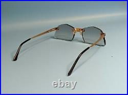 Vintage 70s Gold Plated Sterling Silver 925 Handmade In France Eyeglasses #30