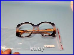 Vintage 70s Nos Pierre Cardin Acetate Eyeglasses Frame Made In France 52/18 #a16