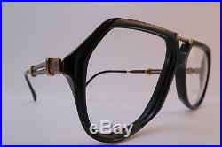 Vintage 70s Pierre Cardin eyeglasses frames NOS black Mod CP-802 made in France