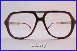 Vintage 70s Pierre Cardin eyeglasses frames steel rope detail men's M KILLER