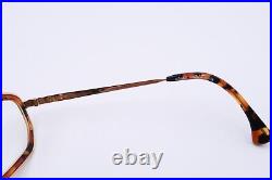 Vintage ALAIN MIKLI 655 Eyeglasses FRAMES 281 Gold Tortoise Brown D411