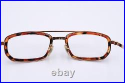 Vintage ALAIN MIKLI 655 Eyeglasses FRAMES 281 Gold Tortoise Brown D411