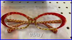 Vintage ALAIN MIKLI AL 1037 0003 55mm Women's Eyeglasses Frame France