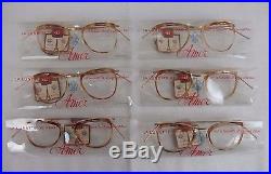 Vintage AMOR eyeglasses Frames NOS from France lot of 6 / paire lunettes 1950s