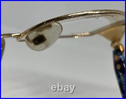 Vintage Adonis 817 Gold wood by Elce Eyewear eyeglasses Frame Spectacles France