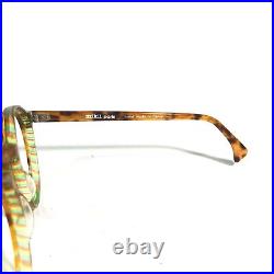 Vintage Alain Mikli Eyeglasses Brown 6920 9105 Green Orange Tortoise 45-22-140