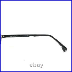 Vintage Alain Mikli Eyeglasses Frames 0182 283 Black Clear Cat Eye 45-20-140