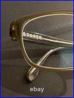 Vintage Alain Mikli Khakis Green Eyeglasses Hand-Made France P202-COL 2613