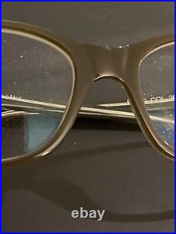 Vintage Alain Mikli Khakis Green Eyeglasses Hand-Made France P202-COL 2613