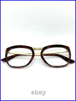 Vintage Amor France Full Rim Eyeglasses 12K Goldfield 123.20 mm