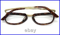 Vintage Amor France Full Rim Eyeglasses 12K Goldfield 123.20 mm