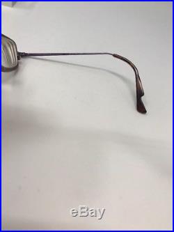 Vintage Anne Et Valentin Eyeglasses Lunettes France Mayuko M103 PurpleBrown F282