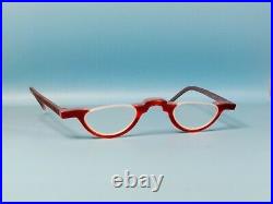 Vintage Anne Et Valentin Meppo Half Eye Eyeglasses Frame Made In France #a127