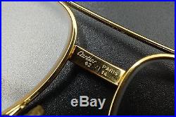 Vintage Authentic Cartier Paris Vendome Santos Eyeglasses Large 62 14 M469