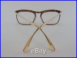 Vintage BRIDGE Gold Filled Eyeglasses Frames Made in France Excellent