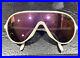 Vintage Bausch & Lomb Wings Sunglasses White Frame Mirrored Lenses