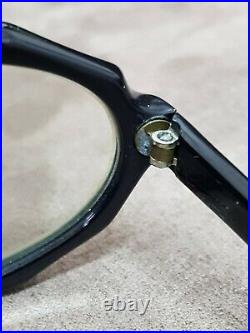 Vintage Black France frames Myrna Paris Eyeglasses Octagon Octagonal glasses