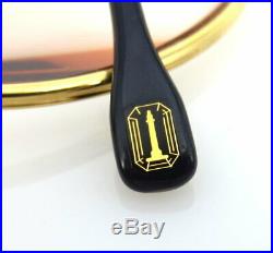 Vintage Boucheron France Sapphire & Gold Plated Glasses 210-02