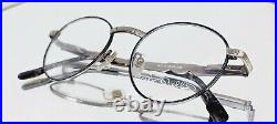 Vintage CARLO BELLINI eyeglasses model 7168 Balck NEW metal RETRO 48-18 FRANCE