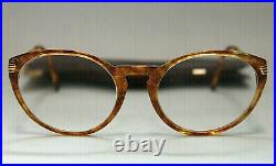 Vintage CARTIER Eyeglasses Paris 1747228 130 With Case RX Lenses