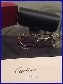 Vintage CARTIER Gold Eyeglass Frame