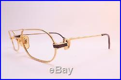 Vintage CARTIER PARIS 24K gold filled LAQUE eyeglasses frames Serial 379887