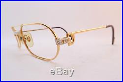 Vintage CARTIER PARIS 24K gold filled eyeglasses frames Serial 028920 France