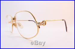 Vintage CARTIER PARIS 24K gold filled eyeglasses frames Serial 1510269 France