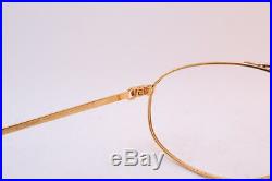 Vintage CARTIER PARIS 24K gold filled eyeglasses frames Serial 2118175 France