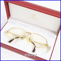 Vintage Cartier 130 Eyeglasses Eyewear glasses Gold Santos Teardrop Frame 54? 16