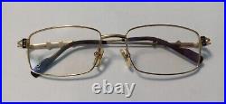 Vintage Cartier Eyeglass Golden Frame Unisex