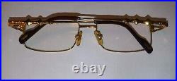 Vintage Cartier Eyeglass Golden Frame Unisex