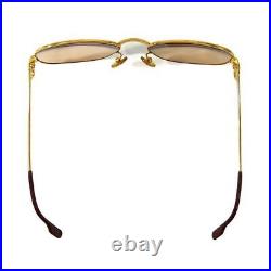 Vintage Cartier Eyeglasses Eyewear Trinity Gold Frame Scratched 58-18-135 withCase