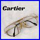 Vintage Cartier Eyeglasses Trinity Gold Clear Lens 62-14-140 used