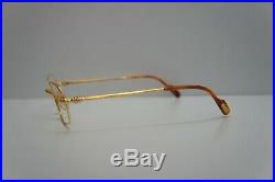 Vintage Cartier Eyewear Eyeglasses Sunglasses Frame Only Gold Plated France