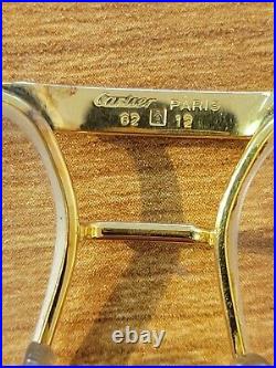 Vintage Cartier Glasses Aviator Gold plated