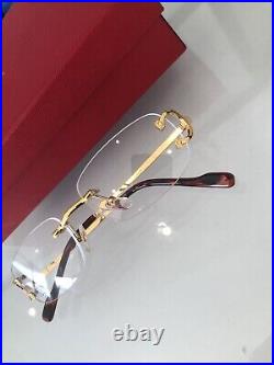 Vintage Cartier Gold Eyeglasses Frame Made In France