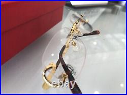 Vintage Cartier Gold Eyeglasses Frame Made In France