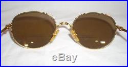 Vintage Cartier Gold Eyeglasses Sunglasses Frames withBox & Cases 1951807