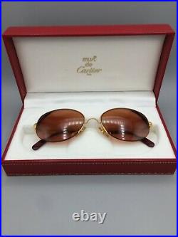 Vintage Cartier Gold Half-Rim Eyeglasses Pre-Owned