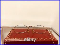 Vintage Cartier Gold Plated Eyeglasses