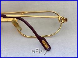 Vintage Cartier Occhiali Lunettes Gold Frame Eyeglasses Prescription