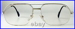 Vintage Cartier Orsay glasses frames gold silver 22K sunglasses Santos trinity