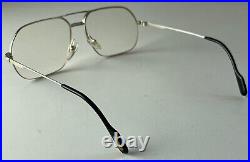 Vintage Cartier Orsay glasses frames gold silver 22K sunglasses Santos trinity