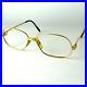 Vintage Cartier Panthere G. M. Glasses frames gold silver 22K sunglasses Santos