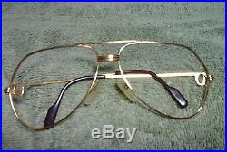 Vintage Cartier Paris 275963 Large Aviator eyeglass frame